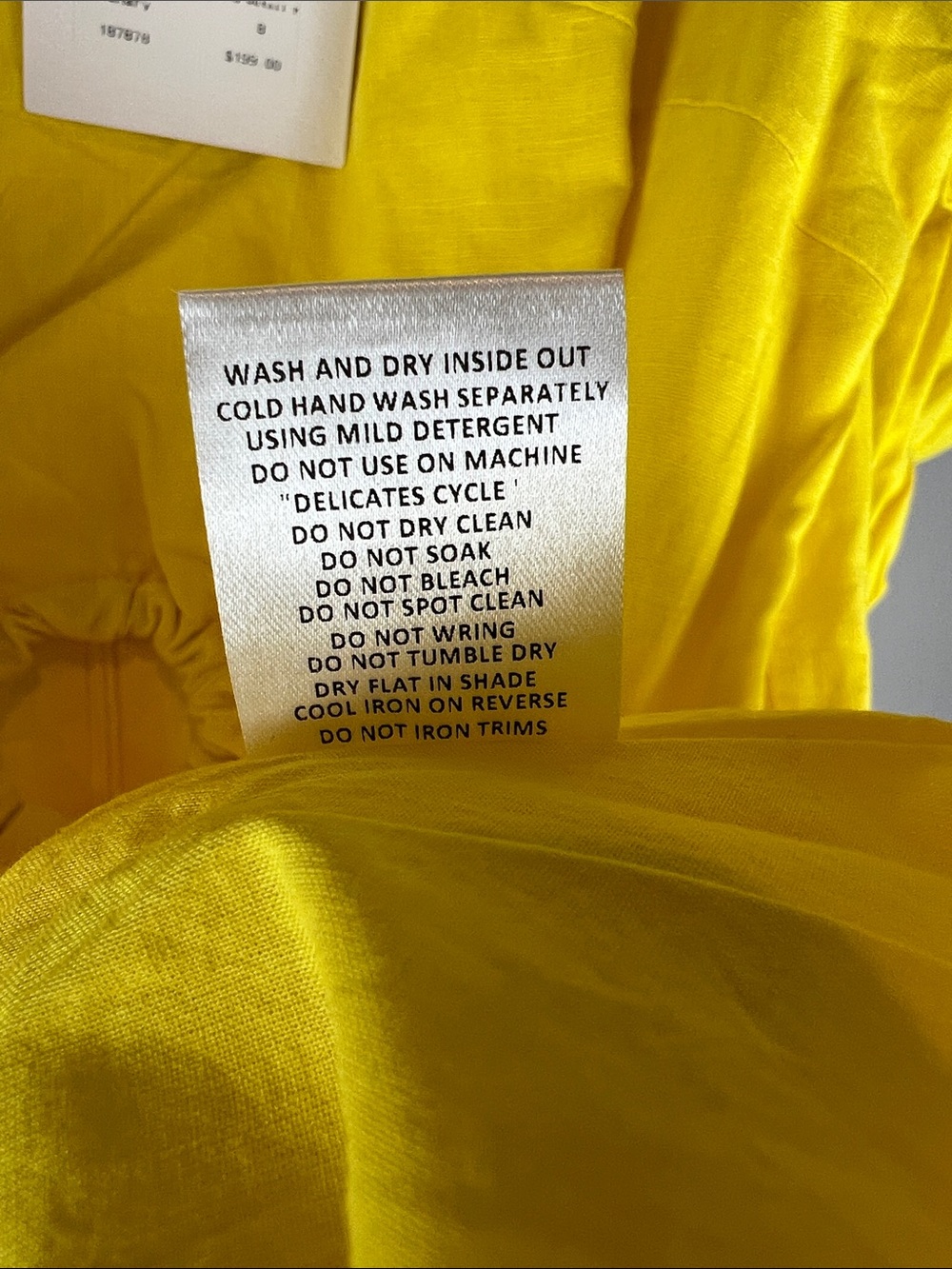 NWT By NICOLA Canary Yellow Dress Dahlia Ring 8 - Picture 6 of 10
